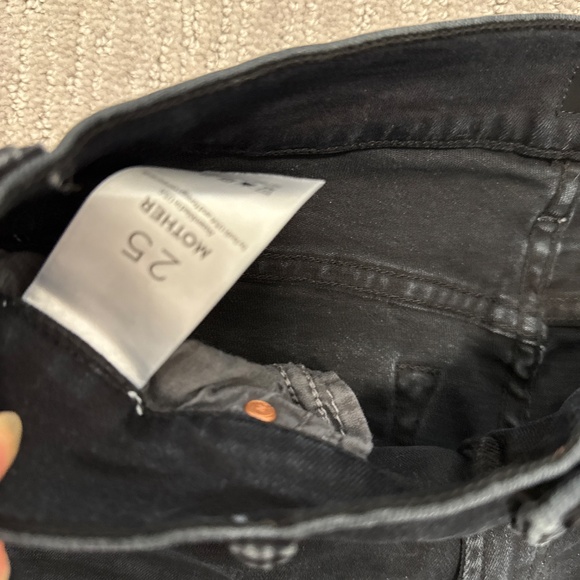 Mother Insider Crop Step Fray Jeans - Picture 4 of 6